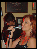 Pat and Janine performing at Cork's Cigar Bar, Valentine's Day 2009