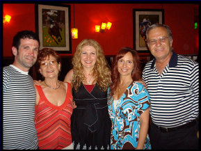 Constantine, Susan, Mia, Janine, and Ted: at POLO Grill