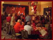 The dance floor is CROWDED!!!