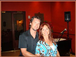 Pat and Janine... on a break from performing at POLO!